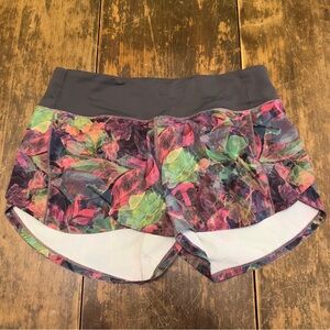 Lululemon SpeedUp Mid-Rose Lined Short